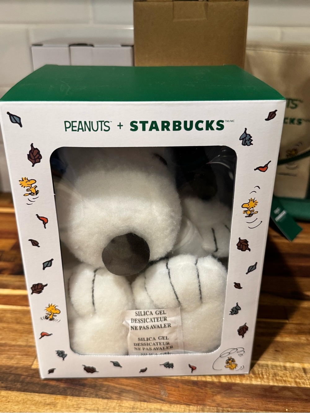 Starbucks x Peanuts Snoopy Plush 2026 Great Pumpkin Limited Edition NEW in Box